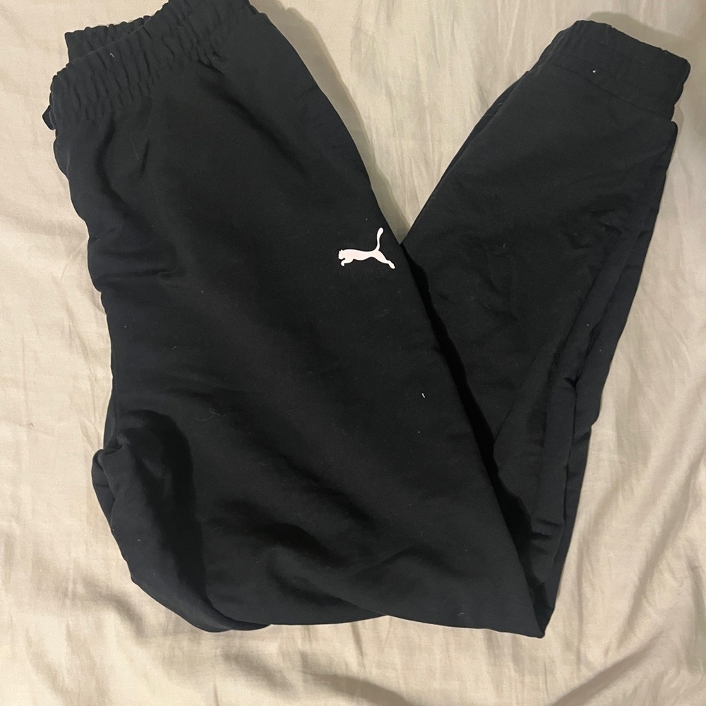 Puma Black Track Pants for Ultimate Comfort